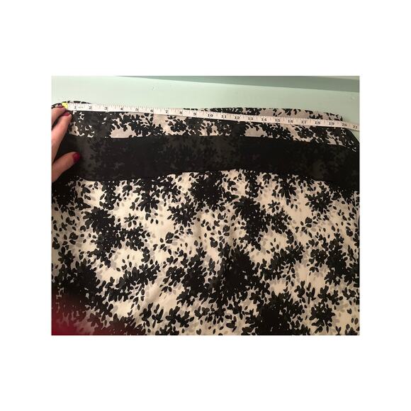 Talbots 100% Silk Elegant Floral Dolman Kimono Style Blouse/Tunic (XS/S) - Picture 7 of 7